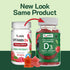 YumVs High Potency Vitamin D3 Gummies 5000 IU - Berry Flavor - Vegetarian, Kosher, Gluten Free - 120 Count