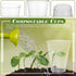 Yaomiao 100 Commercially Supplies(12 oz) Pcs Clear Cold Cups Disposable Party Cups Plant Based Drinking Container
