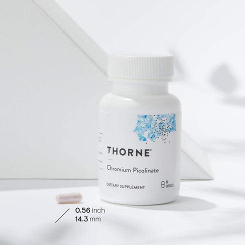 Thorne Chromium Picolinate, 500mcg, 60 Capsules
