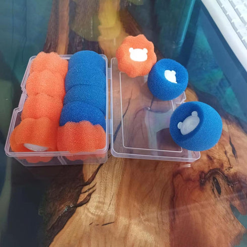 10 Pcs Box-Packed Pet Hair Remover for Laundry - Washing Machine Hair Catcher, Dryer Balls for Clothing Dog Cat Pet Fur