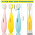 6 Pieces Kids Extra Soft Nano Toothbrush Set, Children Micro Nano Manual Toothbrush with 20000 Bristles for Age 1+