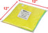 Simple Houseware 12 Pack Microfiber Cleaning Cloth, 12" x 12"