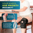 BraceAbility Bariatric Knee Brace 4XL for Large Legs - Plus Size with Side Stabilizers for Arthritis, Patellar