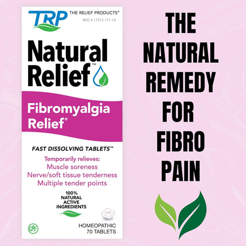 Fibromyalgia Relief for Temporary Muscle Soreness, Discomfort, Tenderness, Joint Pain, Difficulty Moving