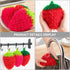 UPKOCH 3Pcs Fun Strawberry Shape Dish Scrubber - Super Soft Absorbent Dish Sponges for Washing Dishes