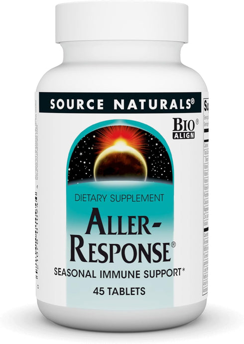 Source Naturals Aller-Response, Seasonal Immune Support, 45 Tablets