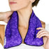 Microwavable Neck Warmer Heating Pad for Pain Relief - USA Made Neck Wrap for Sore Muscles, Arthritis, Cramps