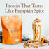 Truvani Vegan Pea Protein Powder | Pumpkin Spice | 20g Organic Plant Based Protein | 10 Servings | Gluten & Dairy Free