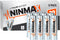 Lithium AA Batteries 3500mAh, 8 Pack 1.5V Longest Lasting Double A Battery for High-Tech Devices