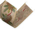Jute Swirl Wired Ribbon Pinecone Christmas Burlap, 2-1/2 Inch x 11 Yards for Gift Wrapping, Bow Making, Wreath, DIY