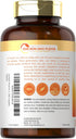 Carlyle Vitamin C with Rose Hips 500mg - 200 Caplets, High Potency, Vegetarian & Gluten Free.
