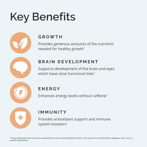 BRAINMD Dr Amen Kids’ NeuroVite, Orange Flavor - 120 Chewables - Multivitamin & Mineral Supplement for Healthy Growth