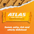 Atlas Protein Bar, 20g Protein, 1g Sugar, Clean Ingredients, Gluten Free (Peanut Butter Chocolate Chip, 12 Count)