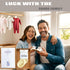 JLLYGOUS Pregnancy Announcement Box, Five Card Options, Including Baby Socks, Personalized Gifts, Pregnancy
