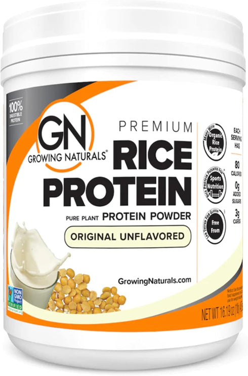 Rice Protein, 16.2 Ounce, Original Unflavored