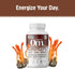 Om Mushroom Superfood Cordyceps Mushroom Capsules Superfood Supplement, 90 Count, 30 Days, Energy, Power, Stamina and Endurance Support, Superfood Supplement for Sports Performance