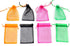 50pcs Drawstring Organza Jewelry Candy Pouch - Christmas Wedding Party Favor Gift Bags (3.5x4.5, Mixed Color)
