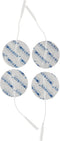 TAMTEC Adhesive Replacement Electrodes/Sticky Pads - 20 Pack for Electronic Muscle Stimulator (EMS) / TENS (Small, 2")