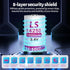 OHZHAO 10-Pack 1500mAh LS14250 3.6v er14250 Lithium Batteries, High-Capacity Battery for SAFT Water Electricity Meter