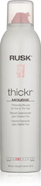 RUSK Designer Collection Thicker Thickening Mousse, 8.8 Oz, for Fine or Thin Hair