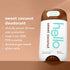 hello Sweet Coconut Deodorant with Shea Butter, Aluminum Free, 24 Hour Odor Protection, 2.6 Ounce, 2 Pack