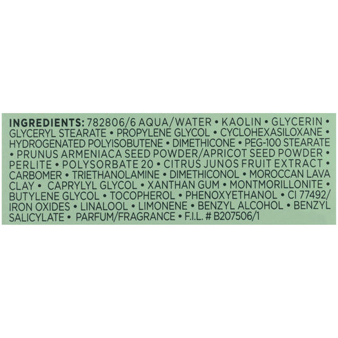 L'Oreal Paris Skincare Pure Clay Face Mask with Yuzu Lemon for Rough Skin, 1.7 oz