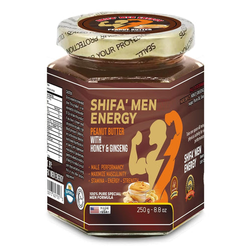 SHIFA MEN ENERGY Restivo Peanut Butter Natural Ginseng & Honey for Men - 250g /