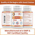 Genex Formulas Quercetin 500mg - 60 Capsules for Immune Support, Antioxidant & Allergy Protection, Non-GMO