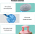 Non-Scratch Dishes Scrubber,Kitchen Steel Wool,Family Scrubbing Pad,Detachable Handle Cleaner Sponge,Easy Scouring Scrubbing Brush,Pot Pan Oven Washing Ball,Soft PET Material Cleaning Scourers(10 Pcs) by Shaoduoli