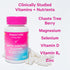 Pink Stork Birth Control Cleanse for Hormone Balance, with Chaste Tree Berry, Magnesium, Selenium, 60 Capsules