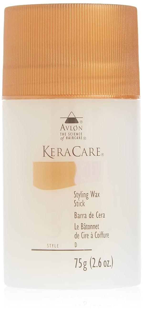 KeraCare Hair Wax Stick, 2.6 oz, for Flyaways and Frizz, All Hair Types