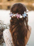 Unicra Seashell Bride Wedding Hair Vine - Starfish Bridal Headband, Pearl Beach Accessories for Women and Girls