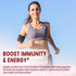 Liquid Iron Supplement for Women & Men, Iron Drops for Anemia with Folate, Vitamin C, B12, Strawberry, 2 Fl Oz