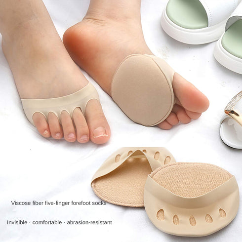 SooGree Pads(3pairs) Metatarsa Foot Reusable Soft Ball of Foot Cushions Forefoot Pads for Women Prevention Pain Relief