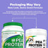 Raw Pea Protein Powder, Vegan Plant Based, Low-Carb, Low-Sugar, Original Unflavored, 1 Pound (Pack of 1)