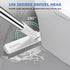SetSail Grout Cleaner Brush with Long Handle, V-Shaped Floor Scrub Brush Swivel Grout Brush Stiff Bristle Floor Grout