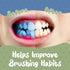 Plaque Disclosing Tablets for Kids & Adults, 102 Count, Blueberry Flavor, Help Build Healthy Brushing Habits