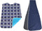 ORANGAROOS Adult Bibs-2 Pcs Washable Clothing Protectors for Elderly Seniors and Disabled |