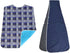 ORANGAROOS Adult Bibs-2 Pcs Washable Clothing Protectors for Elderly Seniors and Disabled |