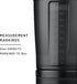 BlenderBottle Shaker Bottle with Pill Organizer and Storage for Protein Powder, ProStak System, 22 Ounce, Midnight Black by BlenderBottle