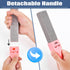10 Packs Grey Pumice Stone Cleaner with 2 Universal Handles for Cleaning Toilets, Bathrooms, Kitchens, Spas, Pools,