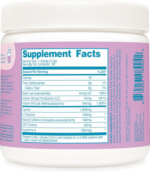 Perfect Pick-Me-Up (Mixed Berry) - Energy Boost Drink Mix, 30 Servings