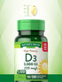 Nature's Truth Vitamin D3, 5000 IU Softgels, 130 Count, High Potency, Non-GMO & Gluten Free