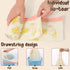 SYKUIHSG 50Pcs Garbage Bags, Drawstring Trash Bag Thick with Osmanthus Scent for Bathroom Bedroom Kitchen Office