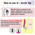 Intimate Pube Hair Trimmer Set for Women, 3 Handy Razors & Silk Storage Bag - Easy Bikini Grooming Tool (Three Shaped