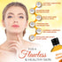Natrulo Turmeric Face Wash, 4oz Clear Skin Liquid Soap – 100% Natural Anti Aging Exfoliating Turmeric Facial Cleanser for Fading Spots, Clearing Acne Scars, Age Spots, Sun Damage, Discoloration