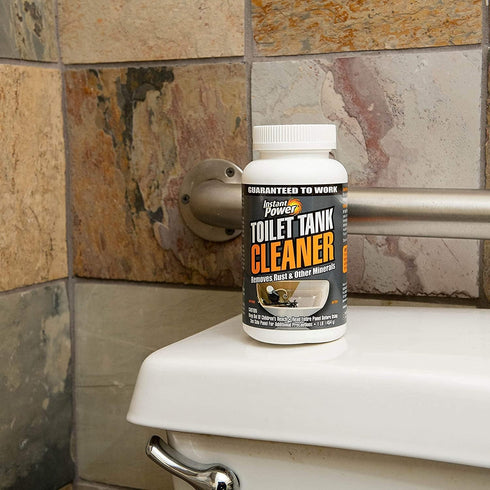 Instant Power Toilet Tank Cleaner, Bathroom Cleaning Powder, Removes Rust and Minerals, 16 Oz