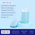 Toothpaste Tablets, Nano Hydroxyapatite Toothpaste - Natural Whitening, Fluoride Free, Travel Tabs - 62ct, Peppermint