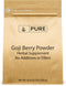 Pure Original Ingredients Goji Berry Powder (8oz) - Non-GMO Wolfberry Herbal Supplement