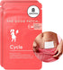 The Good Patch Cycle Period Pain Patch for Cramps, Natural Wearable Wellness, Pain Relief, Large (8 Total Patches)